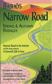 Cover of: Bashō's Narrow road by Bashō Matsuo