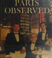 Cover of: Paris observed