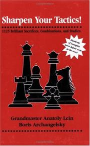 Cover of: Sharpen Your Tactics