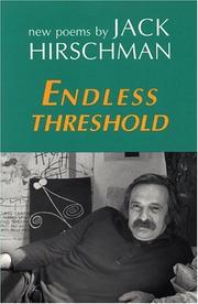 Cover of: Endless threshold by Jack Hirschman