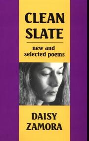 Cover of: Clean Slate: New & Selected Poems