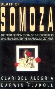 Cover of: Death of Somoza