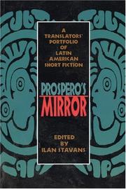 Cover of: Prospero's mirror by edited and with an introduction by Ilan Stavans.