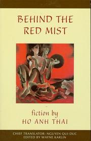 Cover of: Behind the red mist: fiction