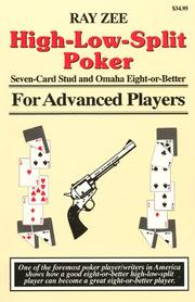 Cover of: High-low-split poker: seven-card stud and Omaha eight-or-better : for advanced players