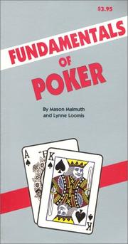 Cover of: The Fundamentals of Poker