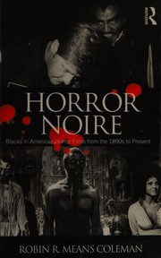 Cover of: Horror noire