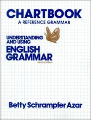 Cover of: Understanding and Using English Grammar Chart Book