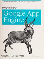 Cover of: Programming Google App Engine by Dan Sanderson