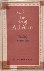 Cover of: The best of A.J. Alan