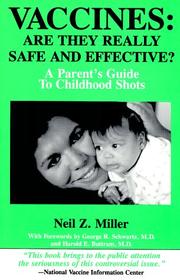 Cover of: Vaccines by Neil Z. Miller