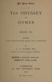 Cover of: The Odyssey of Homer by Όμηρος