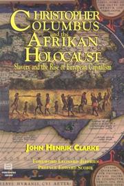 Cover of: Christopher Columbus & the Afrikan holocaust by John Henrik Clarke