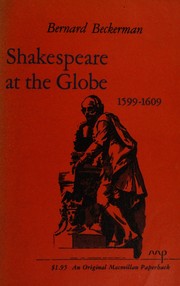 Cover of: Shakespeare at the Globe, 1599-1609.