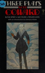 Cover of: Three plays by Noel Coward