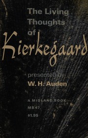 Cover of: The living thoughts of Kierkegaard