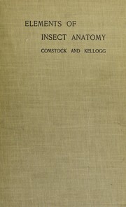 Cover of: The elements of insect anatomy: an outline for the use of students in the entomological laboratories of Cornell University and Leland Stanford junior university