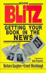 Cover of: Book blitz by Barbara Gaughen