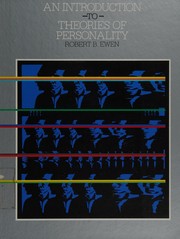 Cover of: An introduction to theories of personality