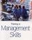 Cover of: Training in Management Skills