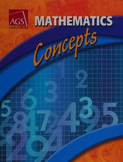 Cover of: Mathematics Concepts by 