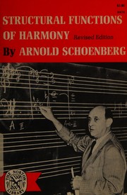 Cover of: Structural functions of harmony.