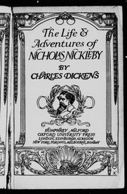 Cover of: The life & adventures of Nicholas Nickleby by Charles Dickens