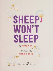 Cover of: Sheep won't sleep: counting by 2s, 5s, and 10s