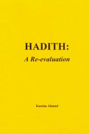 Cover of: Hadith: A Re-evaluation