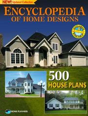 Cover of: Encyclopedia of home designs: 500 house plans