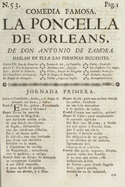 Cover of: La poncella de Orleans by Antonio de Zamora