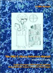 Cover of: The GNU C Library Reference Manual