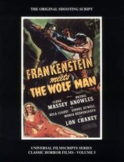 Cover of: Frankenstein Meets the Wolf Man  (Universal Filmscript Series, Vol. 5) by Philip J. Riley