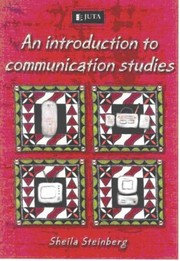 An introduction to communication studies by Sheila Steinberg