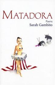 Cover of: Matadora: Poems