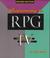 Cover of: Programming in RPG IV