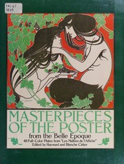 Cover of: Masterpieces of the poster from the Belle Epoque: 48 full-color plates from "Les Maîtres de l'affiche"