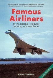 Cover of: Famous Airliners by William F. Mellberg