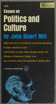 Cover of: Essays on politics and culture.