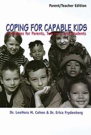 Cover of: Coping for Capable Kids