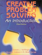 Cover of: Creative Problem Solving: An Introduction
