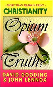 Cover of: Christianity: Opium or Truth