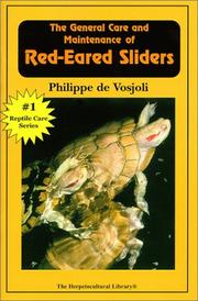Cover of: Red-Eared Sliders (General Care and Maintenance of Series)