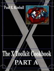 The X Toolkit cookbook by Paul E. Kimball
