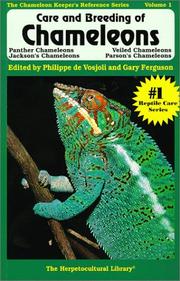 Cover of: Care and breeding of panther, Jackson's, veiled, and Parson's chameleons