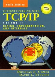 Cover of: Internetworking with TCP/IP Vol. II: ANSI C Version by Douglas E. Comer, David L. Stevens