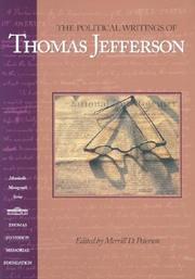 Cover of: The Political Writings of Thomas Jefferson by Merrill D. Peterson