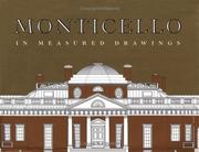 Cover of: Monticello in measured drawings