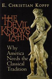 Cover of: The Devil Knows Latin