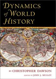 The dynamics of world history by Christopher Dawson
